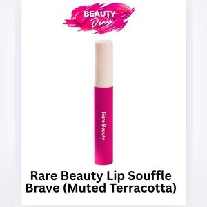 Rare Beauty Lip Souffle - Brave Muted Terracotta NWT